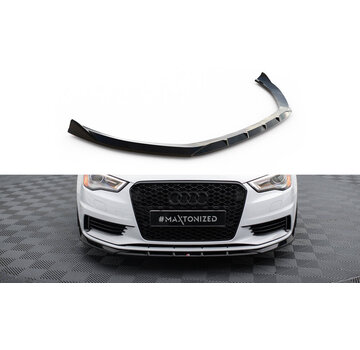 Maxton Design Maxton Design Front Splitter V.1 Audi A3 Sedan 8V