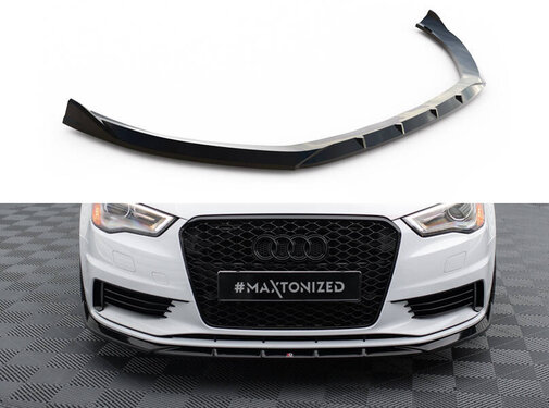 Maxton Design Maxton Design Front Splitter V.1 Audi A3 Sedan 8V