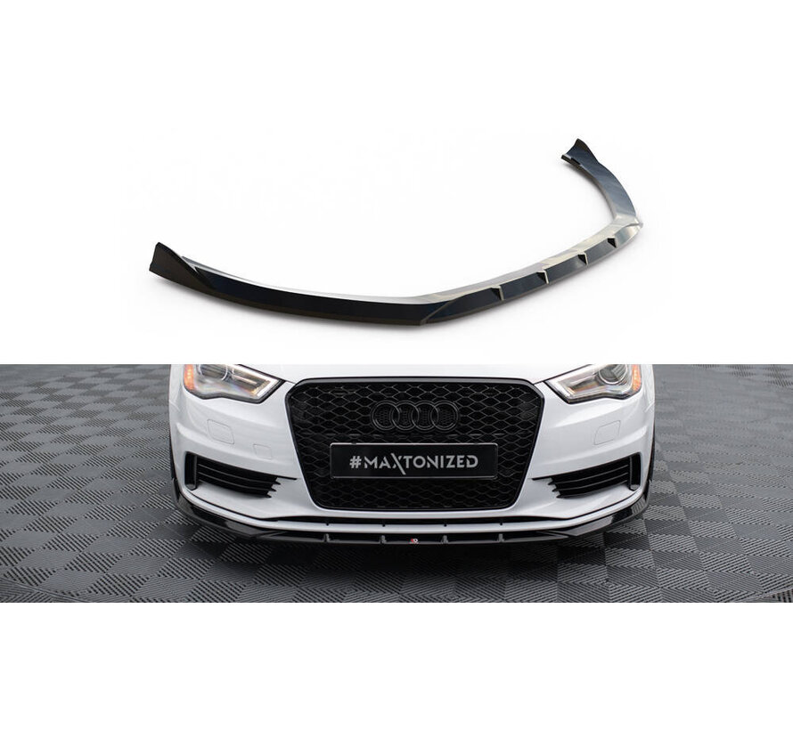 Maxton Design Front Splitter V.1 Audi A3 Sedan 8V