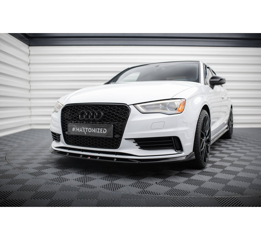 Maxton Design Front Splitter V.1 Audi A3 Sedan 8V
