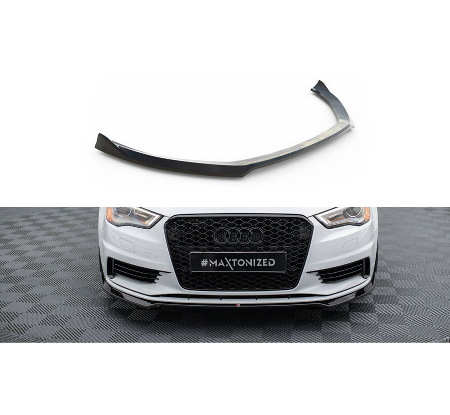 Maxton Design Front Splitter V.2 Audi A3 Sedan 8V