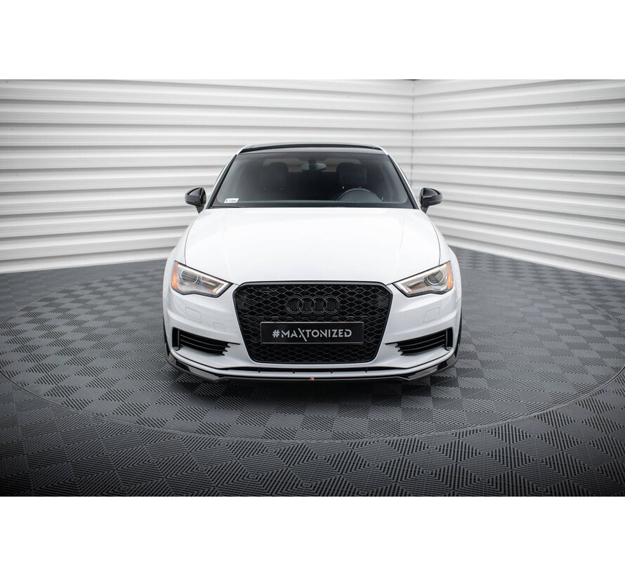 Maxton Design Front Splitter V.2 Audi A3 Sedan 8V