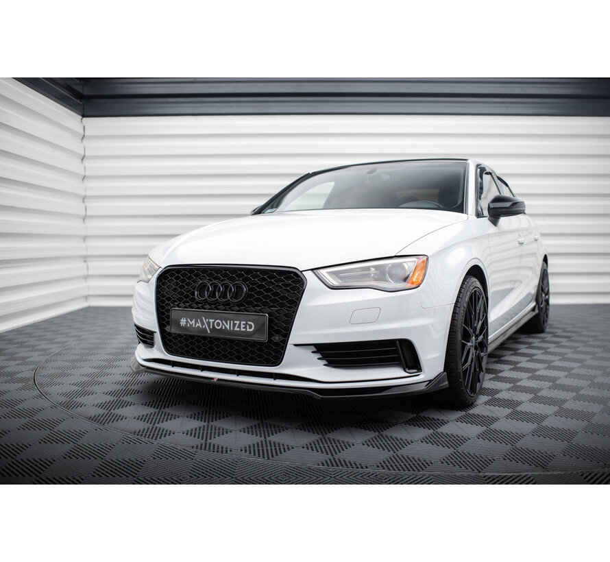 Maxton Design Front Splitter V.2 Audi A3 Sedan 8V