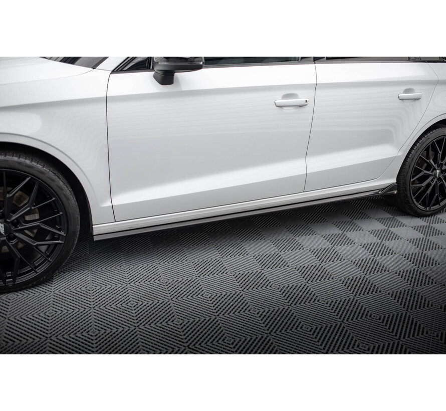 Maxton Design Side Skirts Diffusers Audi A3 Sedan 8V