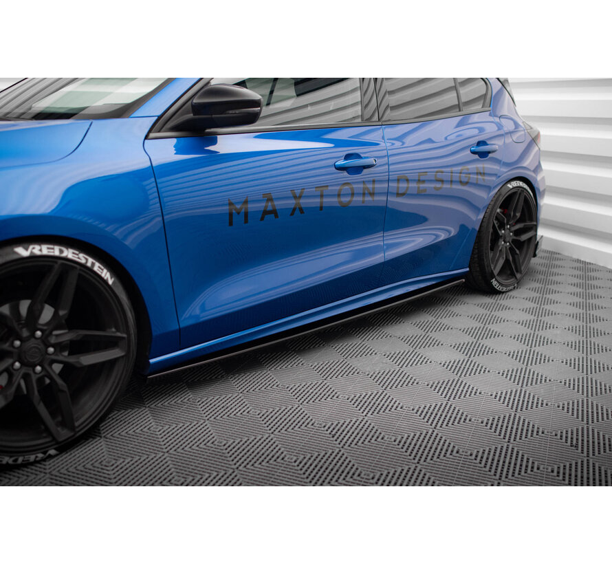 Maxton Design Side Skirts Diffusers V.2 Ford Focus ST / ST-Line Mk4