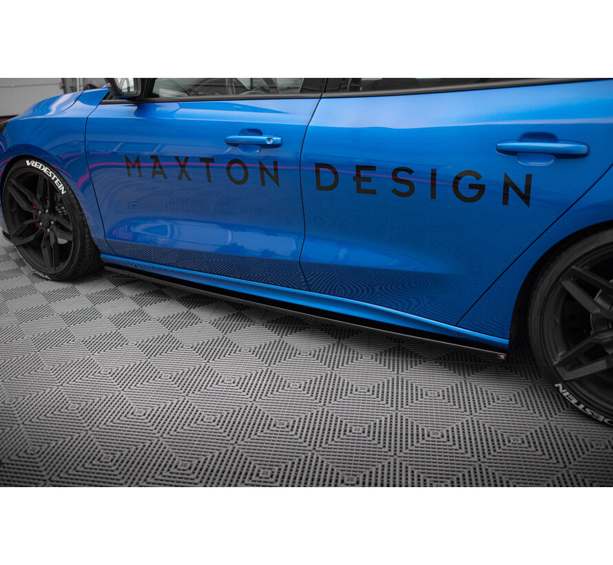 Maxton Design Side Skirts Diffusers V.2 Ford Focus ST / ST-Line Mk4