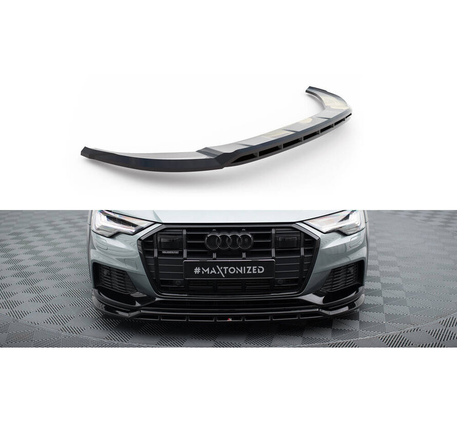 Maxton Design Front Splitter Audi A6 Allroad C8