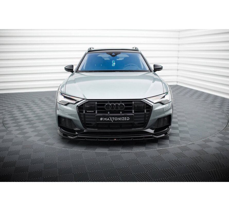 Maxton Design Front Splitter Audi A6 Allroad C8
