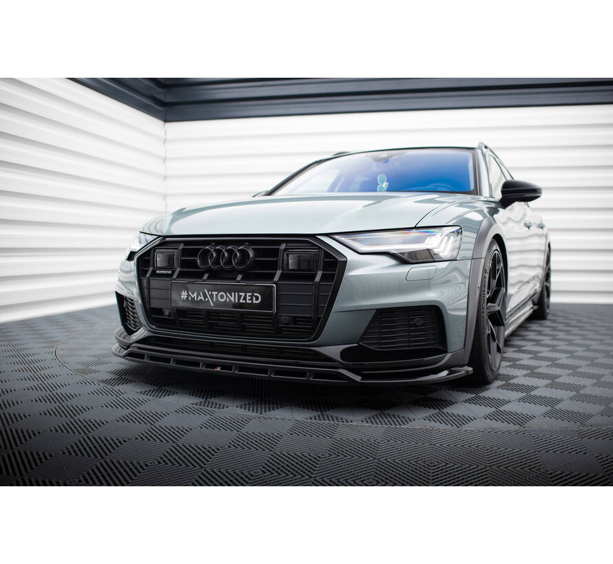 Maxton Design Front Splitter Audi A6 Allroad C8