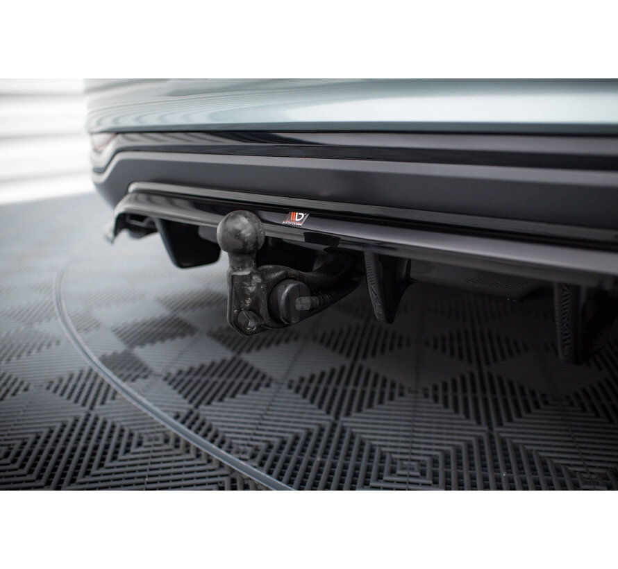 Maxton Design Rear Splitter (with vertical bars) Audi A6 Allroad C8