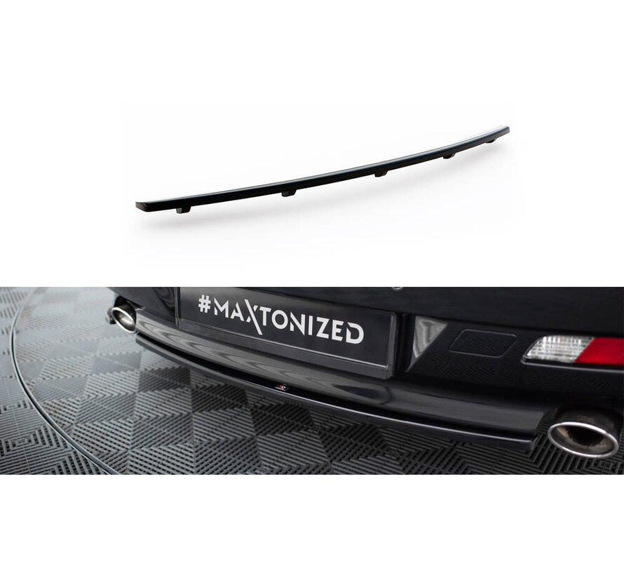 Maxton Design Rear Splitter (with vertical bars) BMW 6 Coupe / Cabrio E63 / E64