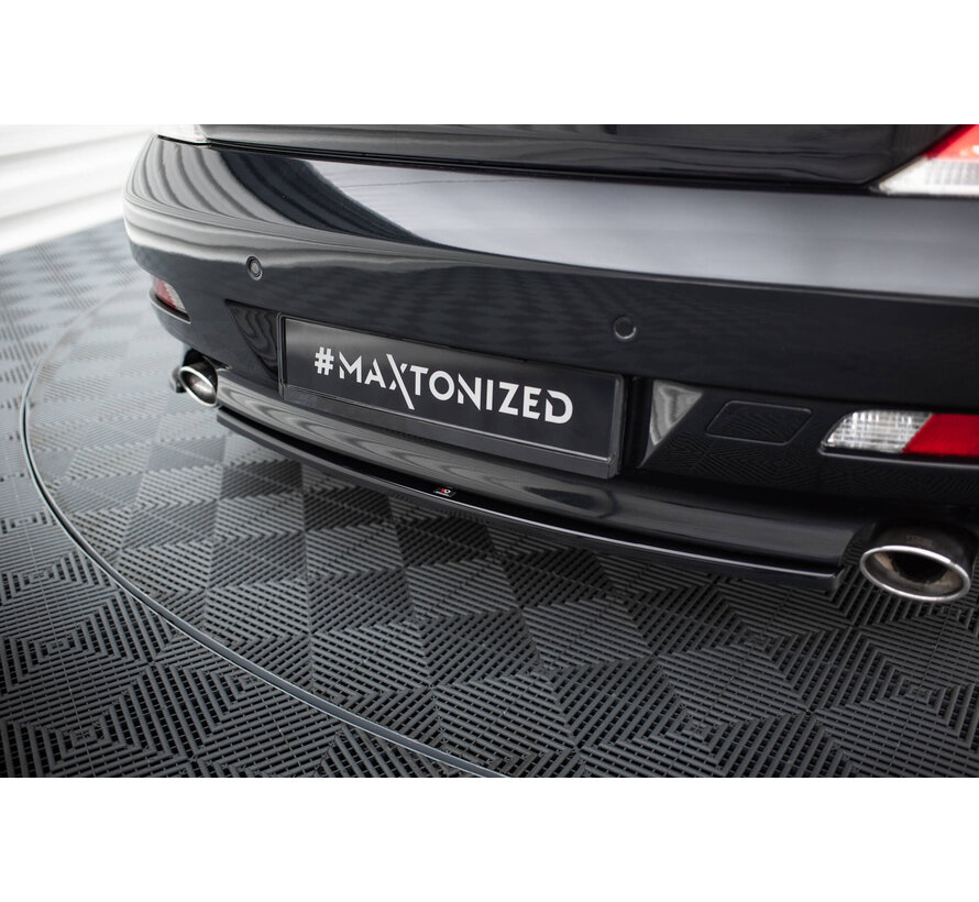 Maxton Design Rear Splitter (with vertical bars) BMW 6 Coupe / Cabrio E63 / E64