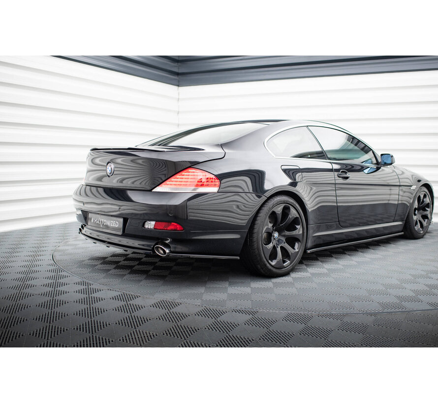 Maxton Design Rear Splitter (with vertical bars) BMW 6 Coupe / Cabrio E63 / E64