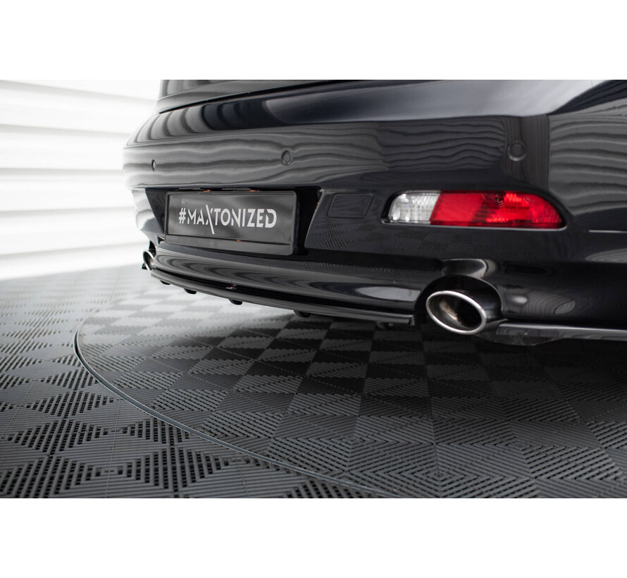 Maxton Design Rear Splitter (with vertical bars) BMW 6 Coupe / Cabrio E63 / E64