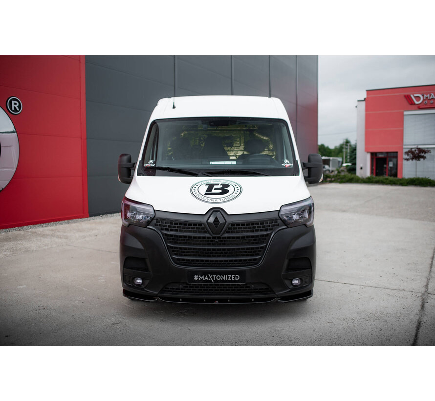 Maxton Design Front Splitter Renault Master Mk3 Facelift