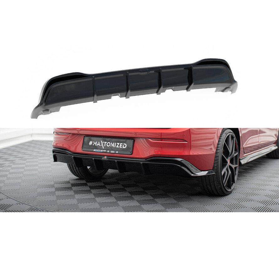 Maxton Design Rear Valance Volkswagen Golf GTE / R-Line Mk8 / Mk8 Facelift