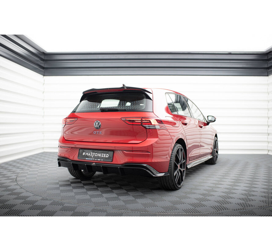 Maxton Design Rear Valance Volkswagen Golf GTE / R-Line Mk8 / Mk8 Facelift