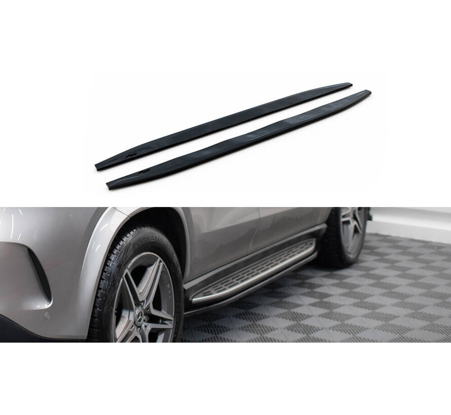 Maxton Design Side Skirts Diffusers Mercedes-AMG / AMG-Line GLE SUV W167 / W167 Facelift