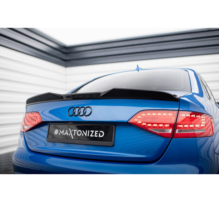 Maxton Design Spoiler Cap 3D Audi A4 Sedan B8
