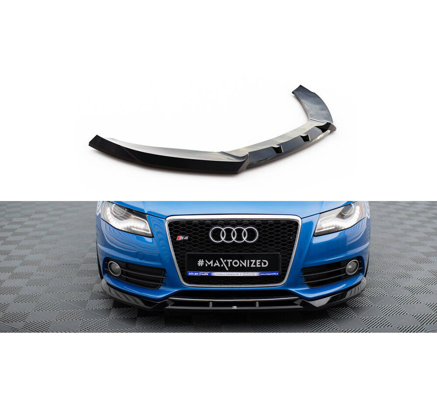 Maxton Design Front Splitter V.4 Audi S4 / A4 S-Line B8