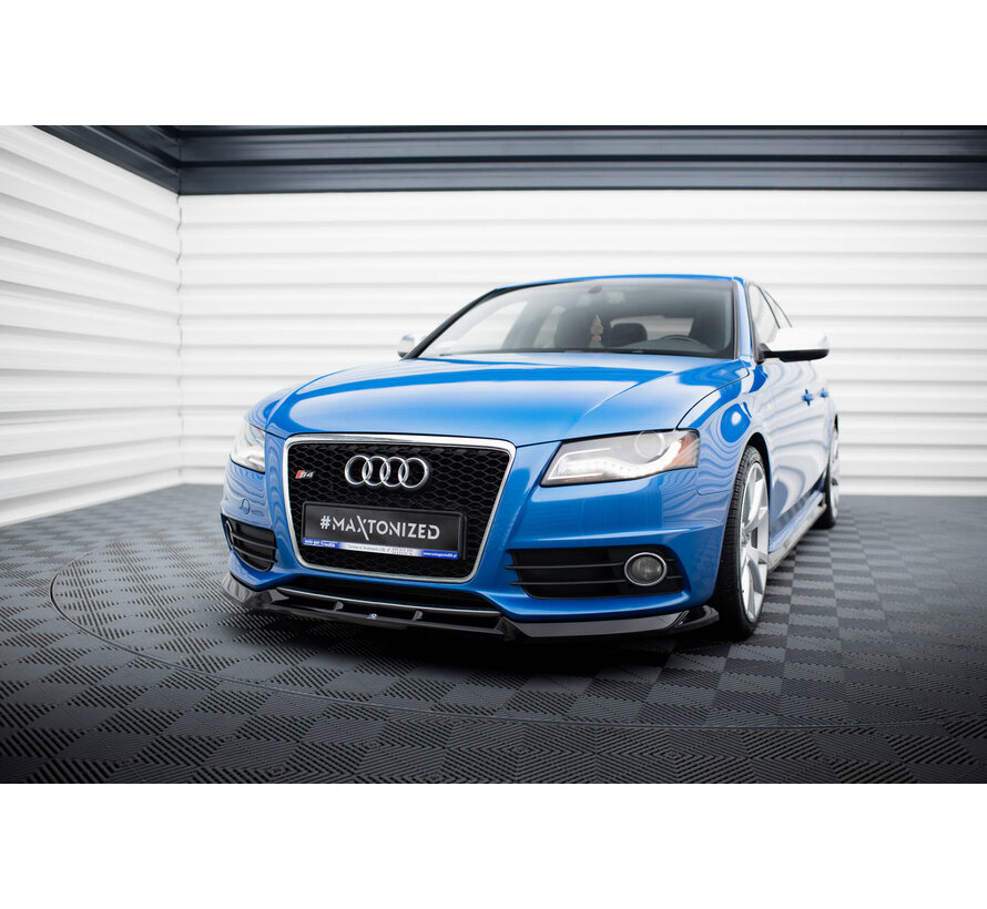 Maxton Design Front Splitter V.4 Audi S4 / A4 S-Line B8