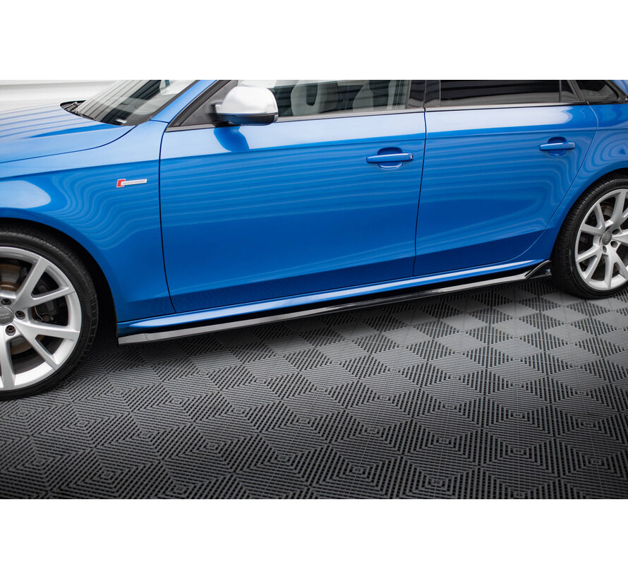 Maxton Design Side Skirts Diffusers V.4 Audi A4 / A4 S-Line / S4 B8