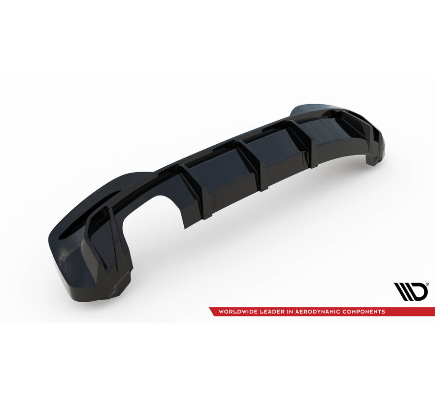Maxton Design Rear Valance V.3 BMW 1 M-Pack F20 Facelift (Single side dual exhaust version)