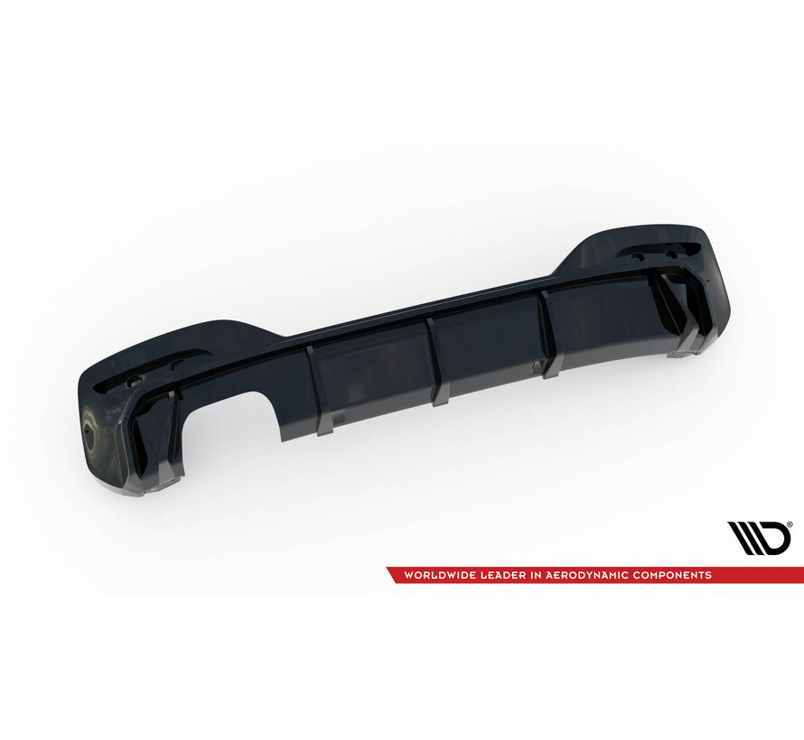 Maxton Design Rear Valance V.3 passend voor BMW 1 M-Pack F20 Facelift (Single side dual exhaust version)