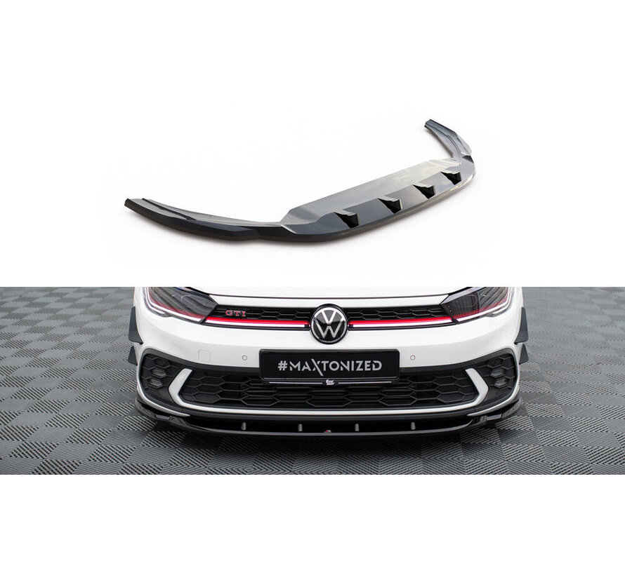 Maxton Design Front Splitter V.1 Volkswagen Polo GTI Mk6 Facelift
