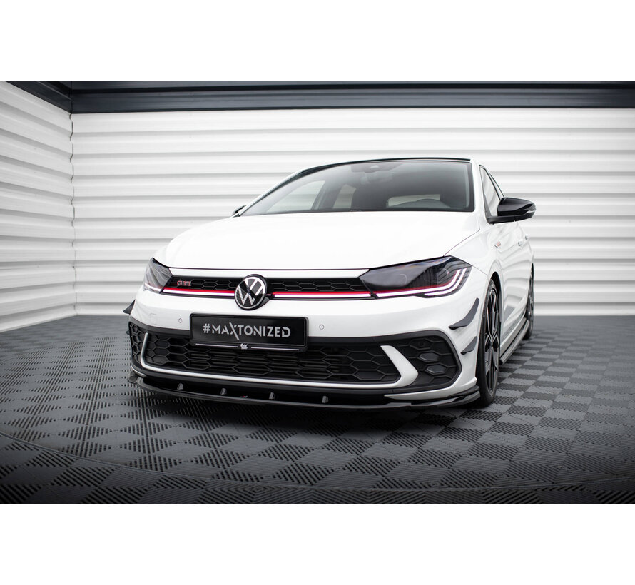 Maxton Design Front Splitter V.1 Volkswagen Polo GTI Mk6 Facelift