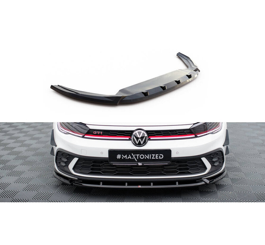 Maxton Design Front Splitter V.2 Volkswagen Polo GTI Mk6 Facelift