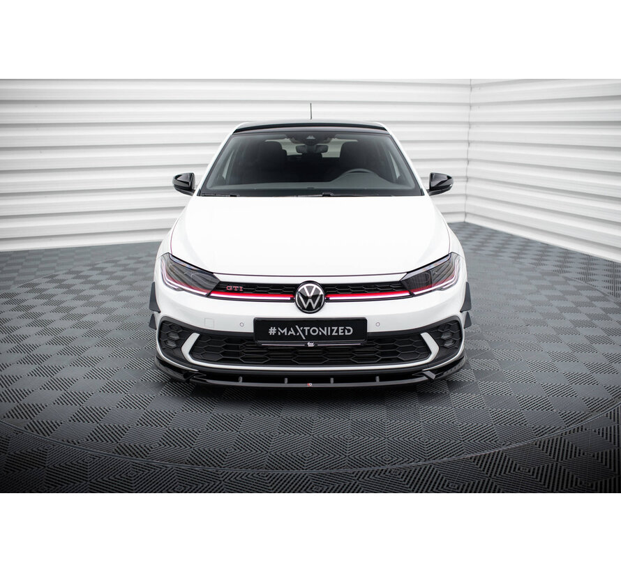 Maxton Design Front Splitter V.2 Volkswagen Polo GTI Mk6 Facelift