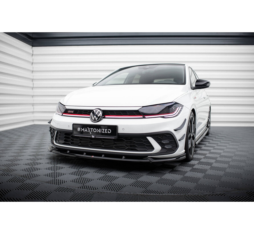 Maxton Design Front Splitter V.2 Volkswagen Polo GTI Mk6 Facelift