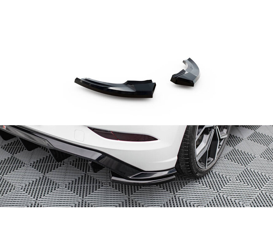 Maxton Design Rear Side Splitters Volkswagen Polo GTI Mk6 Facelift