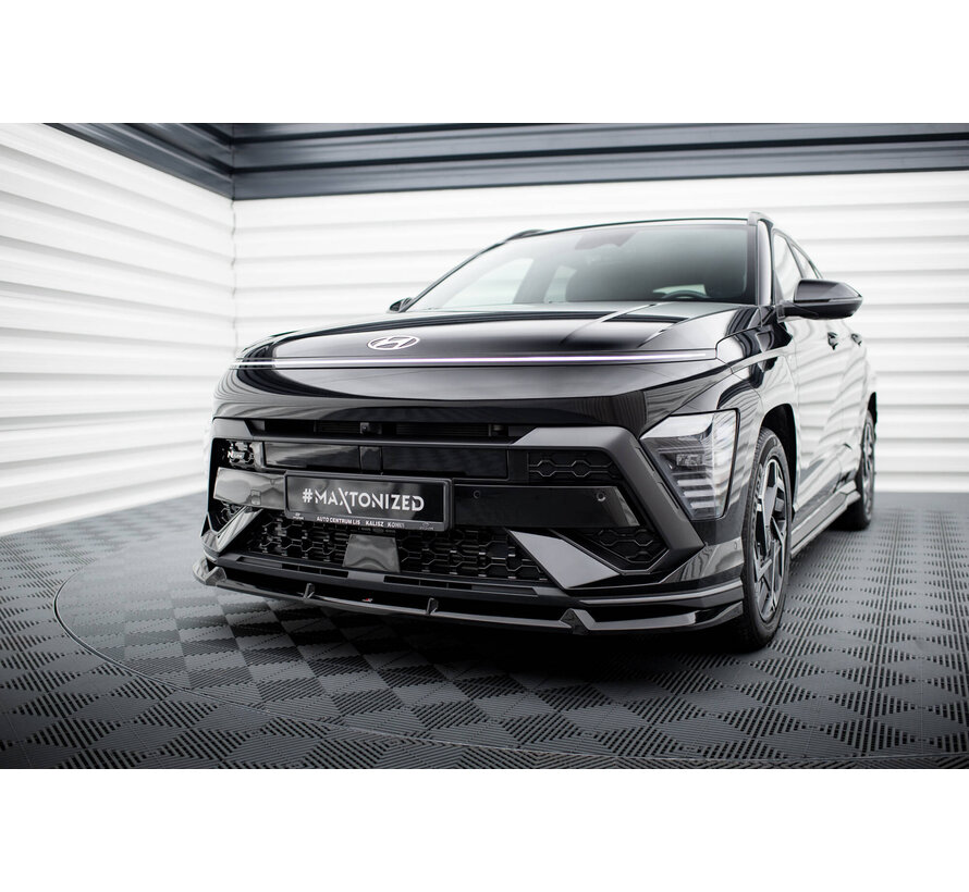 Maxton Design Front Splitter Hyundai Kona N-Line Mk2