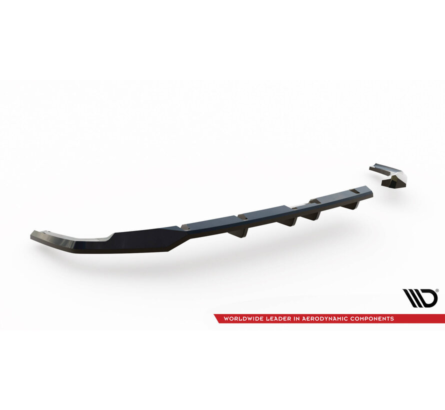 Maxton Design Rear Splitter (with vertical bars) Hyundai Kona N-Line Mk2
