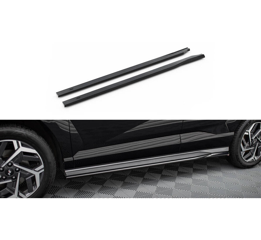 Maxton Design Side Skirts Diffusers Hyundai Kona N-line Mk2