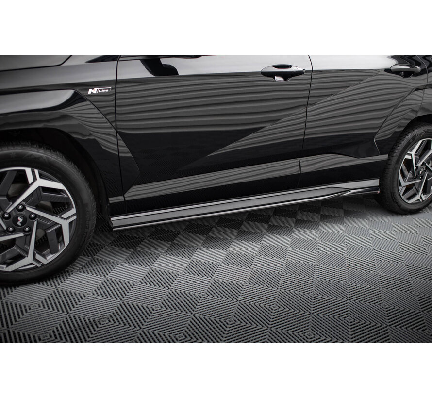 Maxton Design Side Skirts Diffusers Hyundai Kona N-line Mk2