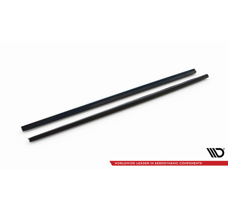 Maxton Design Side Skirts Diffusers Volkswagen Polo GTI Mk6 Facelift