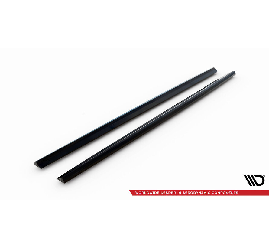 Maxton Design Side Skirts Diffusers Volkswagen Polo GTI Mk6 Facelift
