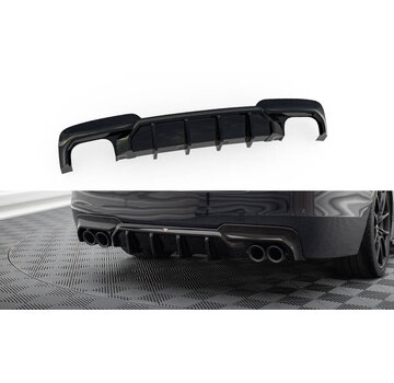 Maxton Design Maxton Design Rear Valance V.2 BMW 5 M-Pack F10 / F11 (Version with two double exhausts)