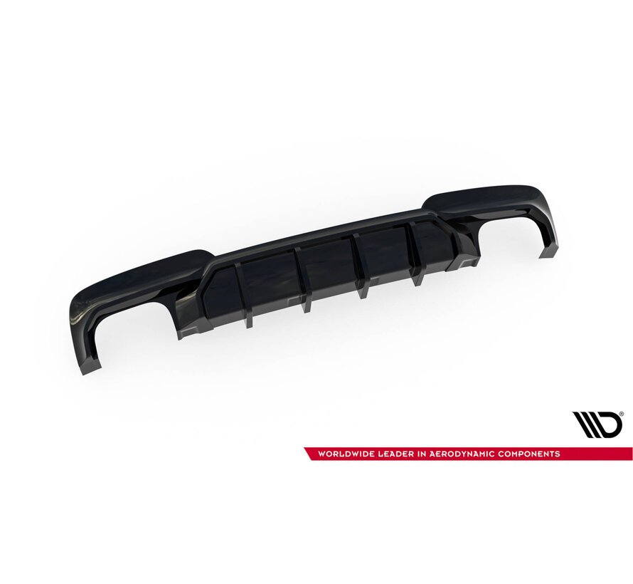 Maxton Design Rear Valance V.2 passend voor BMW 5 M-Pack F10 / F11 (Version with two double exhausts)
