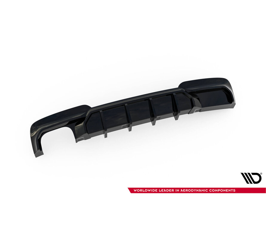 Maxton Design Rear Valance V.2 BMW 5 M-Pack F10 / F11 (Version with double exhaust on one side)