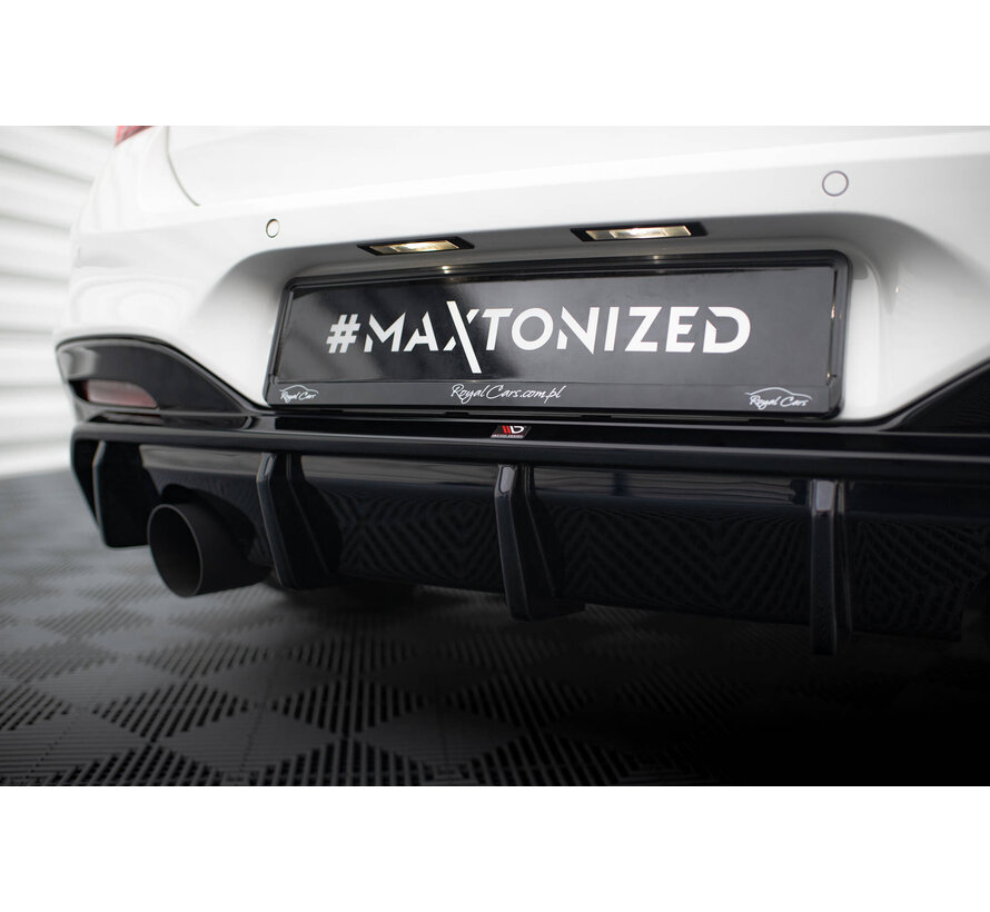 Maxton Design Rear Valance V.3 passend voor BMW 1 M-Pack F20 Facelift (Version with single exhaust on one side)