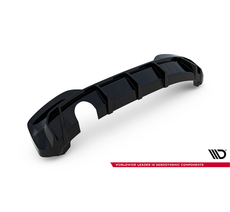 Maxton Design Rear Valance V.3 passend voor BMW 1 M-Pack F20 Facelift (Version with single exhaust on one side)