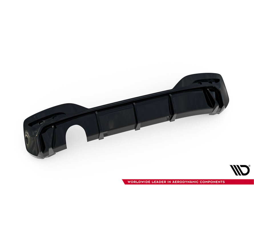 Maxton Design Rear Valance V.3 passend voor BMW 1 M-Pack F20 Facelift (Version with single exhaust on one side)