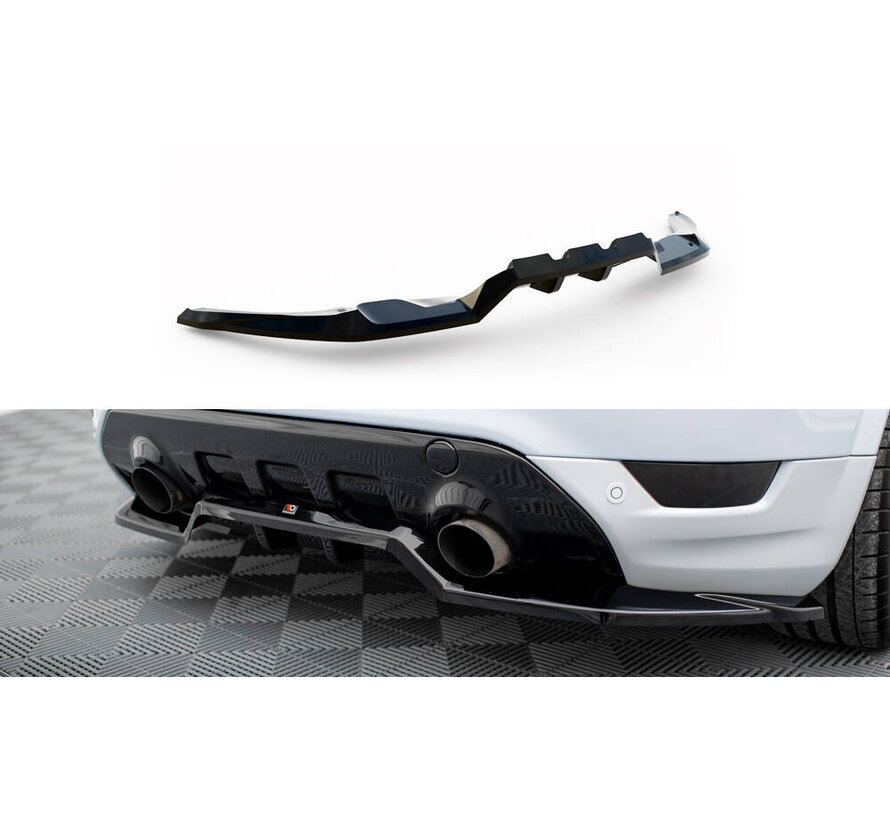 Maxton Design Rear Splitter (with vertical bars) Ford Kuga ST Mk1