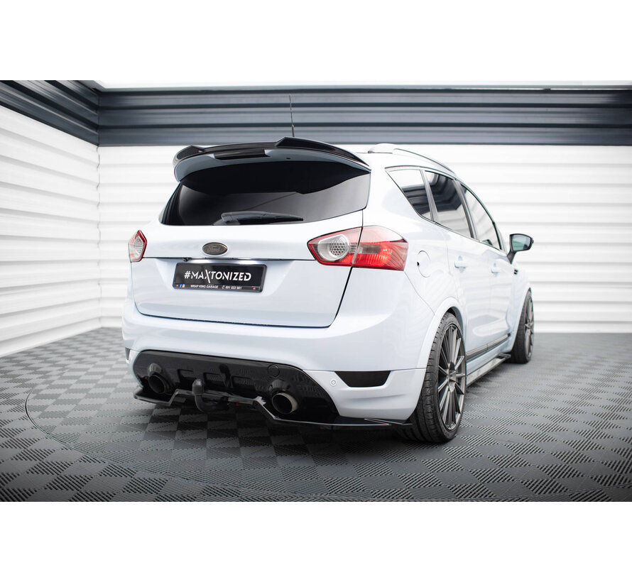 Maxton Design Rear Splitter (with vertical bars) Ford Kuga ST Mk1