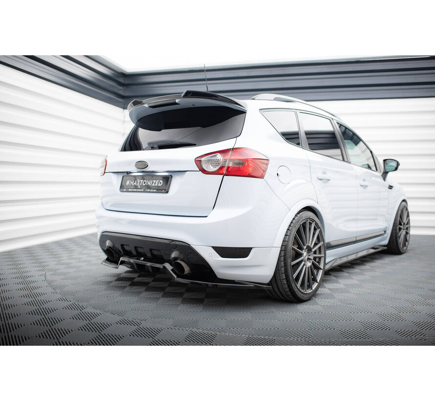 Maxton Design Rear Splitter (with vertical bars) Ford Kuga ST Mk1