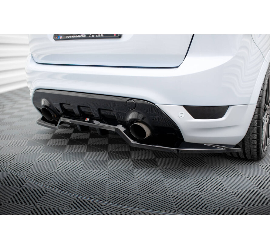 Maxton Design Rear Splitter (with vertical bars) Ford Kuga ST Mk1